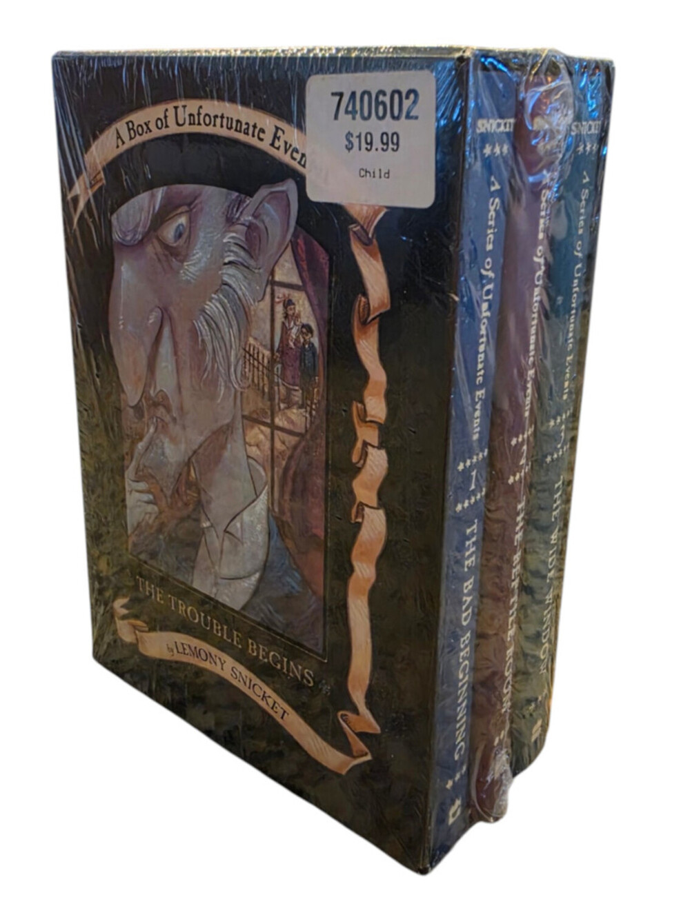 Series of Unfortunate Events Box: Trouble Begins (Books 1-3) Lemony Snicket
